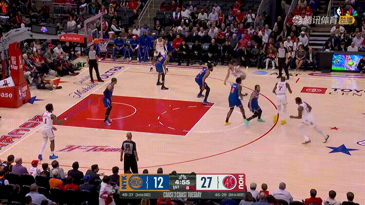 火箭半场轰出13分差杜兰特独得10分申京两双助队